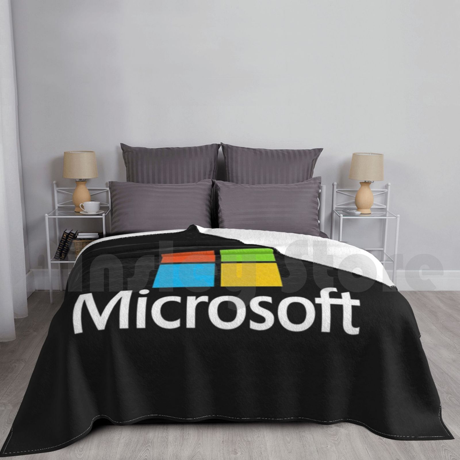 Microsoft Type Blanket Fashion – Office Tech Logo Bewertung und Preis