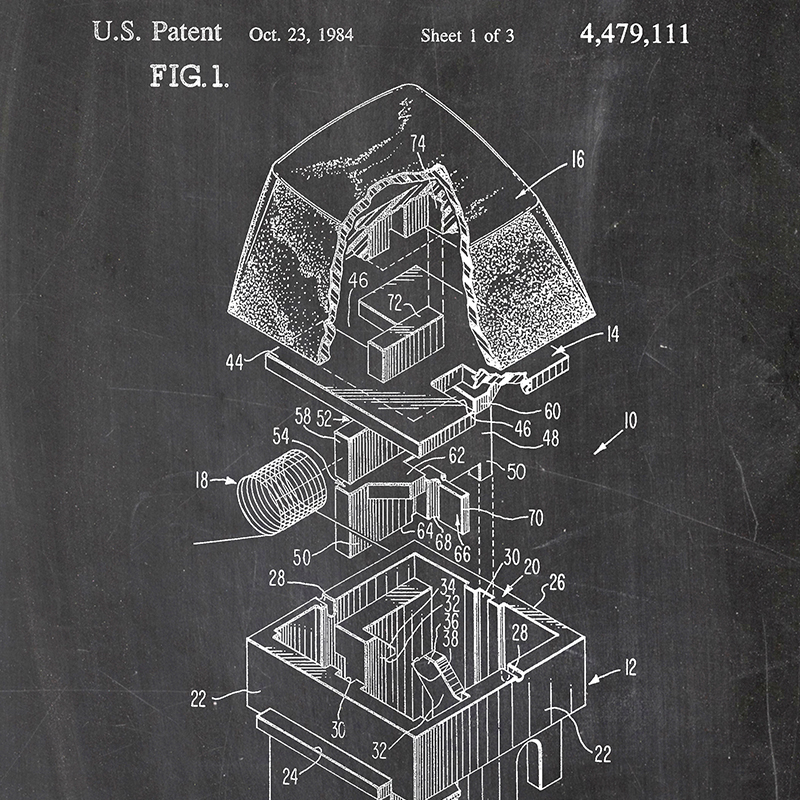 6Pcs Vintage Computer Patent W – Office Tech Room Bewertung und Preis