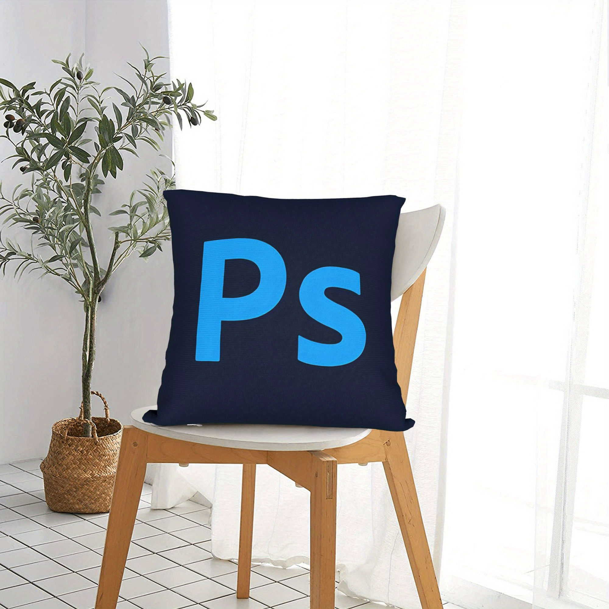 1pc Designers Photoshop Pillow – Office Tech Logo Bewertung und Preis